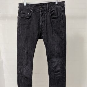 ALLSAINTS Black Cigarette Jeans